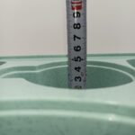 Термопіднос на 6 відділень Gastro Plast 540x380x120 мм зелено-кремовий - Зображення 10