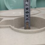 Термопіднос на 6 відділень Gastro Plast 540x380x120 мм зелено-кремовий - Зображення 18