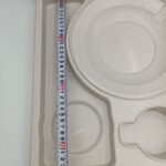 Термопіднос на 6 відділень Gastro Plast 540x380x120 мм зелено-кремовий - Зображення 7