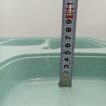 Термопіднос на 6 відділень Gastro Plast 540x380x120 мм зелено-кремовий - Зображення 8