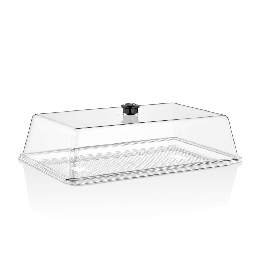 Кришка-купол 420х270мм GastroPlast прозора