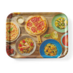 Піднос для сервірування з принтом Hendi 330x430х20 мм