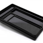 Піднос з меламіну 318×212×20 мм чорний - Зображення 5