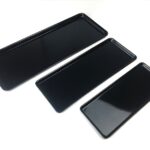 Піднос з меламіну 500180×17 мм чорний - Зображення 4