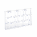 Форма для шоколаду Martellato "Трикутник" 39х20 мм, h-16 мм (27 шт) - Зображення 2