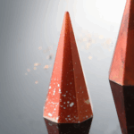 Форма для шоколаду Martellato "Піраміда" 25х25 мм - Зображення 3