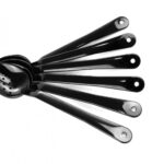 Ложка сервірувальна перфорована з полікарбонату чорна 33 см - Зображення 6