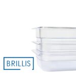 Гастроємність GN 1/4-150 з прозорого полікарбонату Brillis - Зображення 7