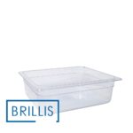 Гастроємність GN 1/2-100 з прозорого полікарбонату Brillis
