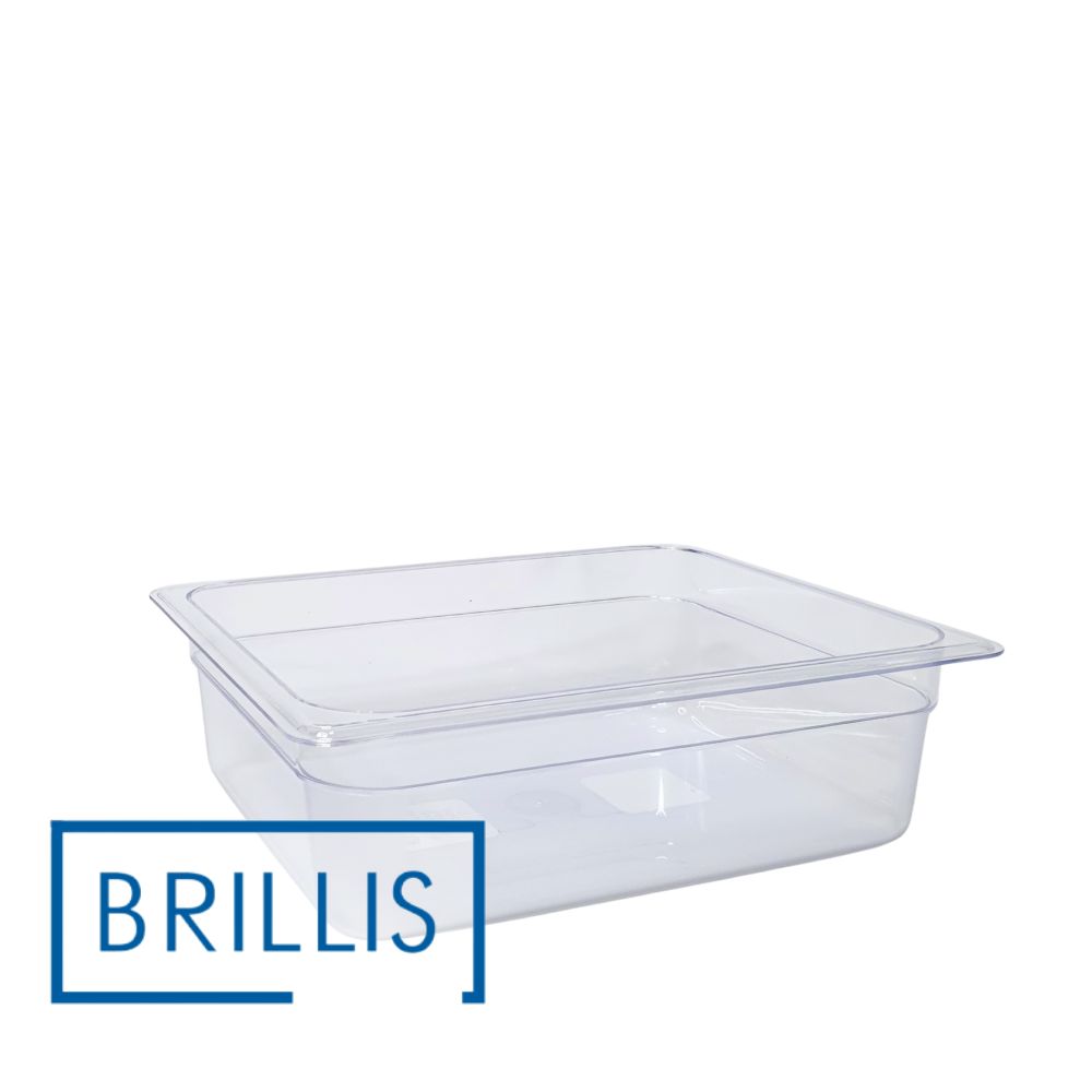 Гастроємкість GN 1/2-100 з прозорого полікарбонату Brillis