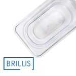 Гастроємкість GN 1/9-100 з прозорого полікарбонату Brillis - Зображення 4