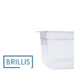 Гастроємкість GN 1/3-150 з прозорого полікарбонату Brillis - Зображення 3