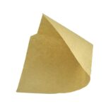 Упаковка (куток) для бургерів коричневий 1540 (500 шт) 160х170 мм - Зображення 2