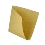 Кутник для бургерів жиростійкий коричневий 6015 (500шт) 160х170 мм - Зображення 2