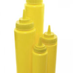Пляшка для соусів з мірною шкалою жовта 360 мл - Зображення 2
