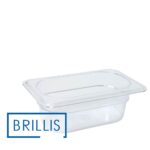Гастроємкість GN 1/9-65 з прозорого полікарбонату Brillis
