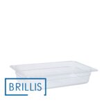 Гастроємність GN 1/3-65 з прозорого полікарбонату Brillis