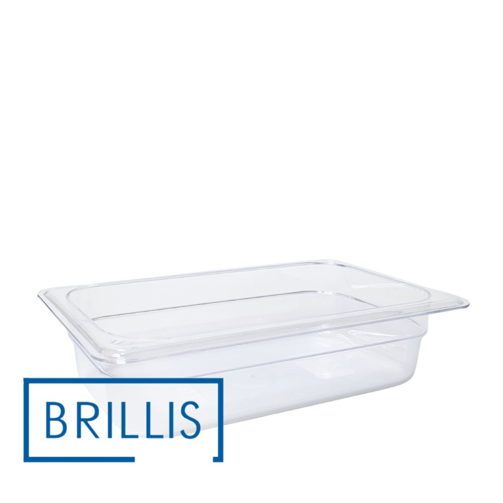 Гастроємкість GN 1/4-65 з прозорого полікарбонату Brillis