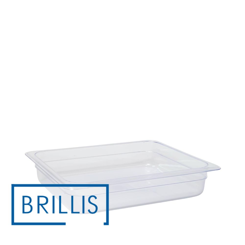 Гастроємкість GN 1/2-65 з прозорого полікарбонату Brillis