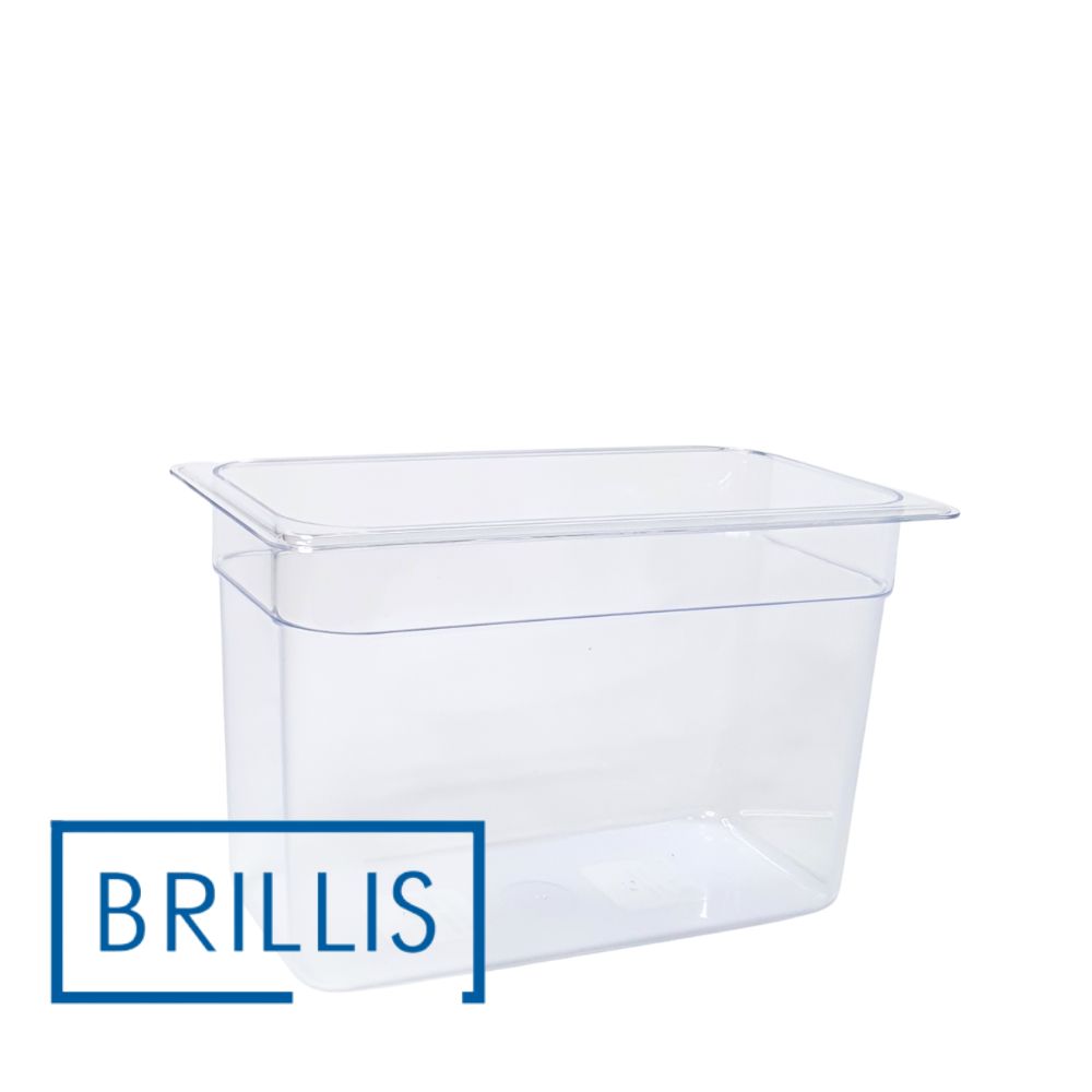 Гастроємкість GN 1/3-200 з прозорого полікарбонату Brillis