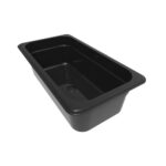 Гастроємність із чорного поліпропілену GN1/3 100 Larder