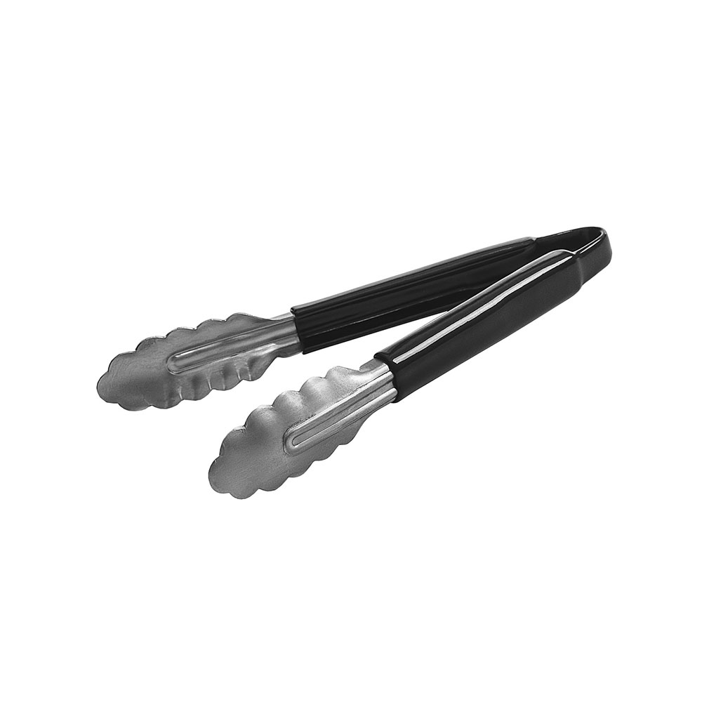 Щипці універсальні з ПВХ покриттям на ручці чорні 240 мм