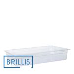 Гастроємкість GN 1/1-100 з прозорого полікарбонату Brillis
