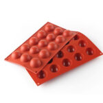 Форма силіконова Профі Напівсфера 40 мм 15 комірок