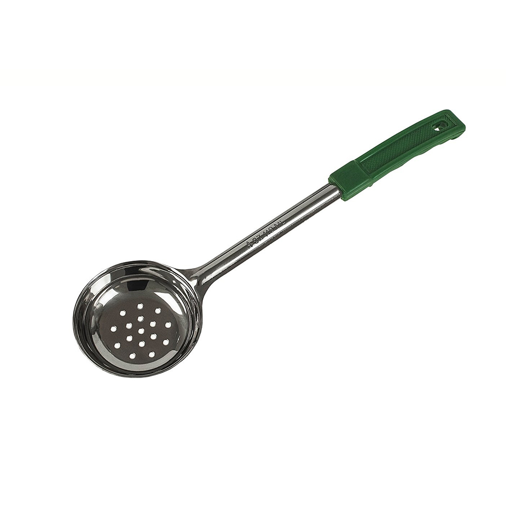 Ложка для соусу перфорована зелена 120 мл
