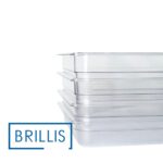 Гастроємкість GN 1/1-150 з прозорого полікарбонату Brillis - Зображення 6