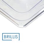 Гастроємкість GN 1/1-100 з прозорого полікарбонату Brillis - Зображення 2