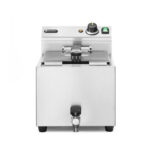 Фритюрниця XL Hendi Profi Line із зливним краном 10 л