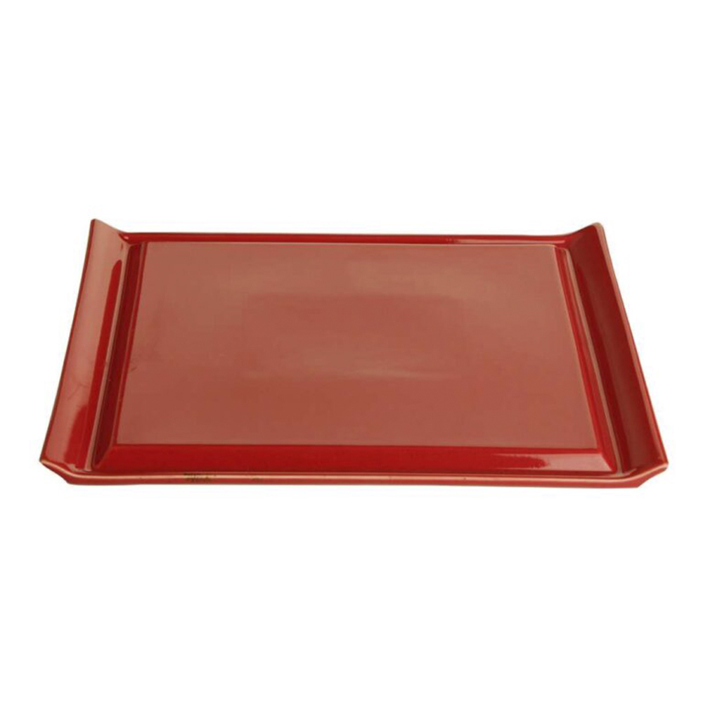 Блюдо прямокутне для подачі Porland Seasons Red 320х260 мм