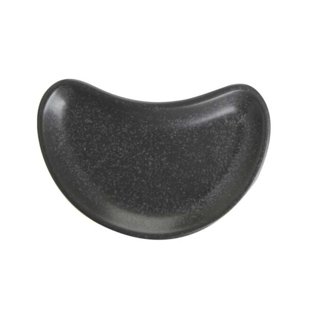 Блюдо напівмісяць Porland Seasons Black 110 мм