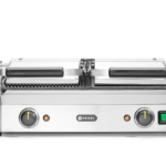 Гриль контактний подвійний права сторона рифлена ліва-гладка Hendi - Зображення 4