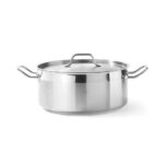 Каструля низька з кришкою Hendi Profi Line 7,50 л Ø280x(H)120 мм