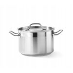 Каструля середня з кришкою Hendi Profi Line 7 л Ø240x(H)150 мм