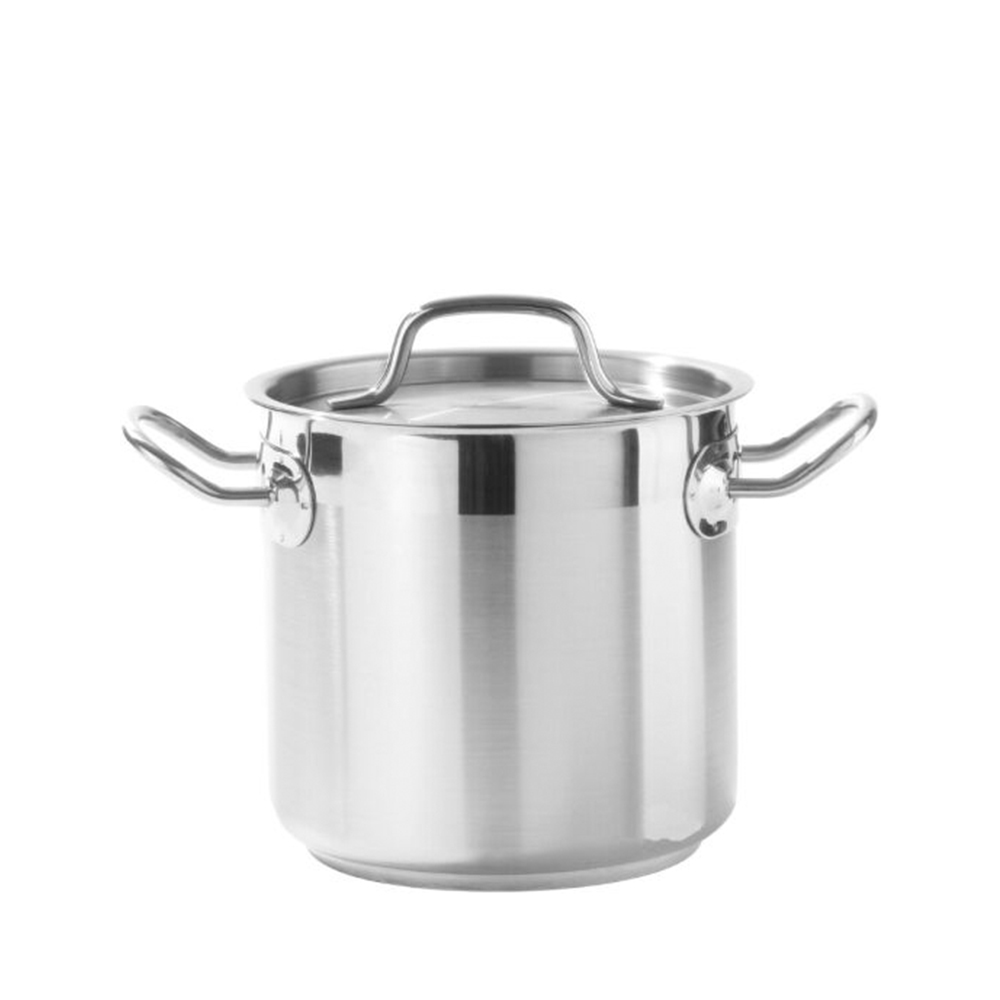 Каструля висока з кришкою Hendi Profi Line 6 л Ø200x(H)190 мм