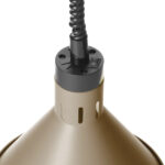 Лампа для підігріву страв із регульованою висотою Hendi Ø275 бежева - Зображення 2