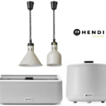 Лампа для підігріву страв з регульованою висотою Hendi біла - Зображення 4