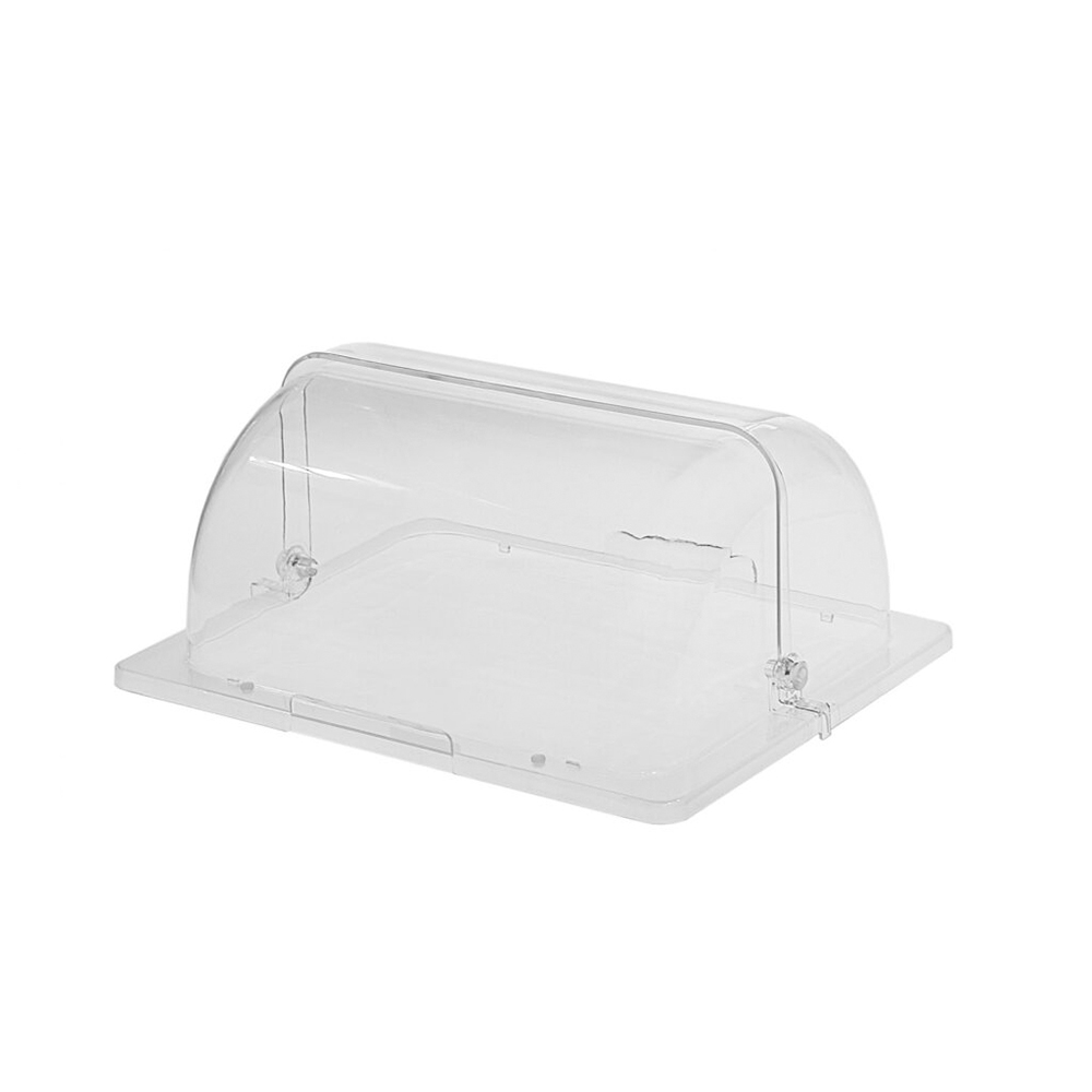 Кришка-ковпак з полікарбонату, що відкривається під гастроємність GN 1/2 325x162 мм