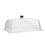 Кришка-ковпак з полікарбонату під гастроємність GN 1/2 325x265 мм