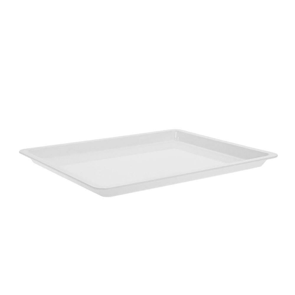 Блюдо для викладки з полікарбонату GN 1/2 325×265 мм біле