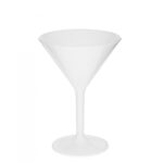 Келих для мартіні з полікарбонату білий 280 мл