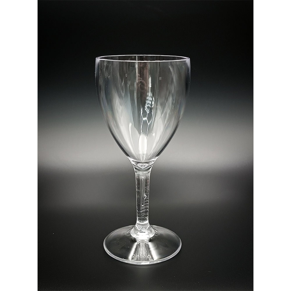 Бокал для вина прозорий з полікарбонату Gastro Plast 255 мл