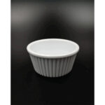 Рамекін для соусу або джему круглий з полікарбонату білий Gastro Plast Ø70 мм 70 мл