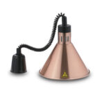 Лампа інфрачервона Hurakan HKN-DL800 Ø275 мм бронзова