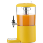 Диспенсер для соків UNIQ Hendi 4 л жовтий - Зображення 5