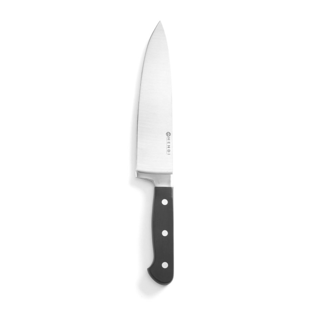Ніж кухарський Hendi Kitchen Line 200 мм чорний