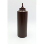 Диспенсер для соусів коричневий Gastro Plast 1000 мл. з обертовим наконечником